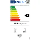 Beko B3RCNE564HW alulfagyasztós hűtőszekrény