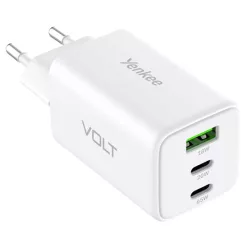 Yenkee YAC G65 PD3.0, QC4.0+, 65W GaN hálózati töltő