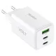 Yenkee YAC G65 PD3.0, QC4.0+, 65W GaN hálózati töltő