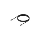Yenkee YCU MAGNETIC 01 BK USB-C/Lightning adatkábel