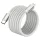 Yenkee YCU MAGNETIC 01 WH USB-C/Lightning adatkábel
