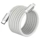 Yenkee YCU MAGNETIC 01 WH USB-C/Lightning adatkábel