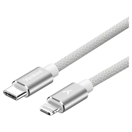 Yenkee YCU MAGNETIC 01 WH USB-C/Lightning adatkábel