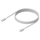 Yenkee YCU MAGNETIC 01 WH USB-C/Lightning adatkábel