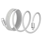 Yenkee YCU MAGNETIC 01 WH USB-C/Lightning adatkábel