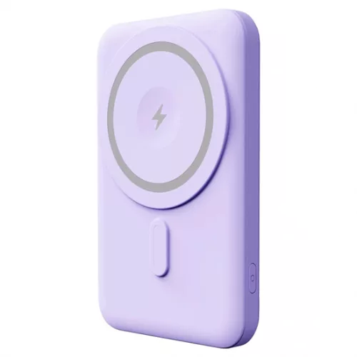 Yenkee YPB501PE MagSafe 5000 mAh, 15 W powerbank, lila