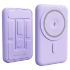 Yenkee YPB501PE MagSafe 5000 mAh, 15 W powerbank, lila