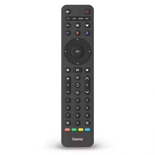 Hama 00221053 univerzális távirányító, fekete