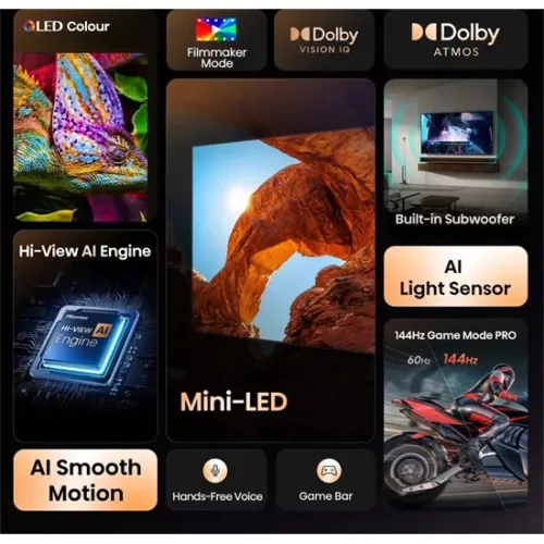 Hisense 85U7Q UHD Smart MiniLED TV