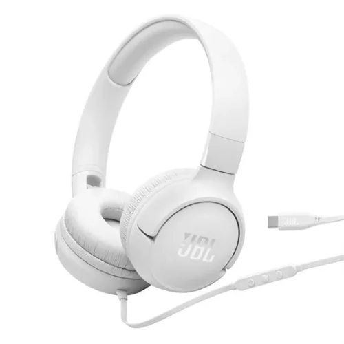 JBL T520CWHT fejhallgató