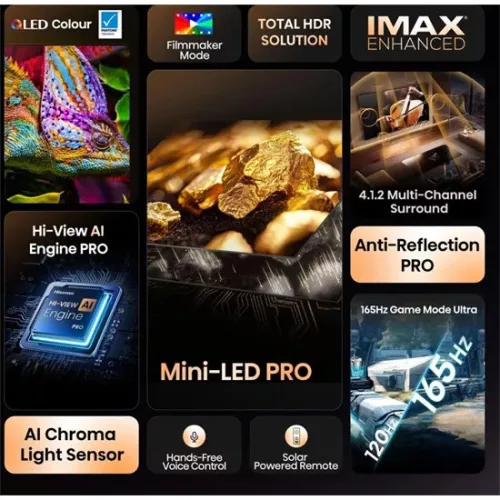 Hisense 55U8Q UHD Smart MiniLED TV