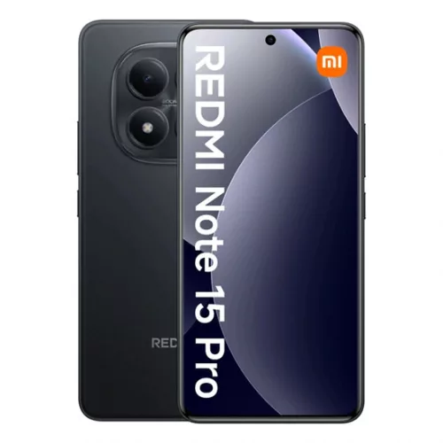 Xiaomi Redmi Note 15 Pro 8/256GB mobiltelefon, mindnight black