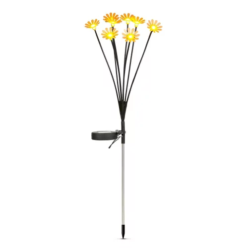 Garden of Eden 11272  leszúrható szolár lámpa, kamilla, 80 cm