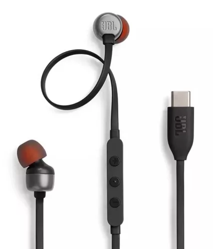 JBL T 310 C BLK fülhallgató