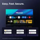 Hisense 75E7Q PRO UHD smart Qled tv 144 Hz