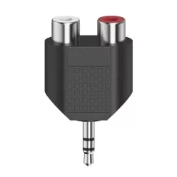   Hama 00205187 3,5mm Jack dugó - 2x RCA aljzat sztereo adapter (205187)