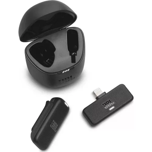 JBL STRMWLLGHTBLK Lightning connector BLK, streaming mikrofon, fekete