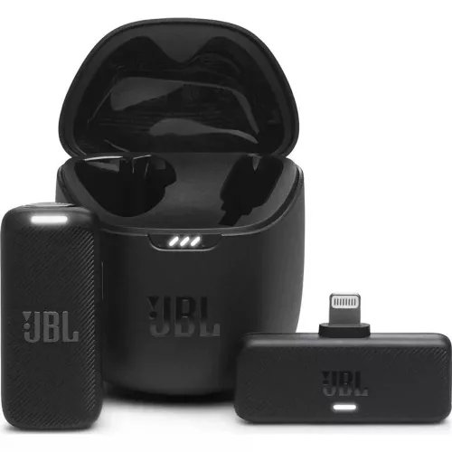 JBL STRMWLLGHTBLK Lightning connector BLK, streaming mikrofon, fekete