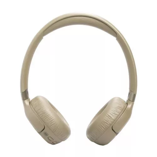 JBL TUNE 680 NC BEG, BT, zajszűrős fejhallgató, beige