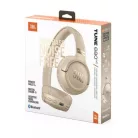 JBL TUNE 680 NC BEG, BT, zajszűrős fejhallgató, beige