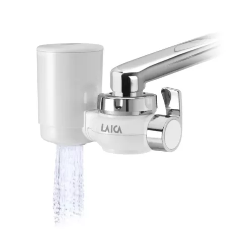 Laica R10A Genova HYDROSMART rendszerű csapra szerelhető mikroplasztik-stop vízszűrő 900L/3hó