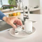 Laica R10A Genova HYDROSMART rendszerű csapra szerelhető mikroplasztik-stop vízszűrő 900L/3hó