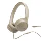 JBL T530CBEG USB-C vezetékes fejhallgató, beige