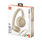 JBL T530CBEG USB-C vezetékes fejhallgató, beige