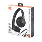 JBL T530CBLK USB-C vezetékes fejhallgató, fekete