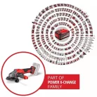 Einhell AXXIO 18/115 - SOLO akkus sarokcsiszoló professional