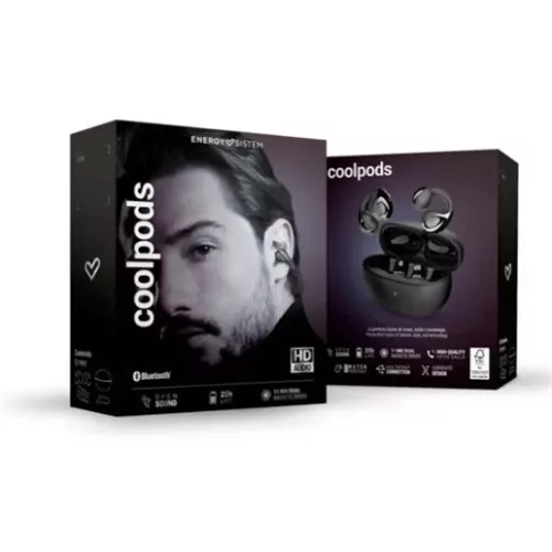 Energy Sistem EN 459766 CoolPods True Wireless Earbuds fülhallgató, fekete