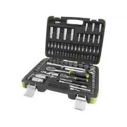   Extol Craft 918094 1/4", 1/2" dugókulcs készlet, 94 db-os