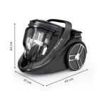 Rowenta RO7935EA Silence Force Cyclonic Effitech® 59 dB Parquet porzsák nélküli porszívó