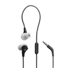 JBL ENDURANCE RUN3 BLKG, vezetékes , sport fülhallgató,fekete/szürke