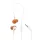 JBL ENDURANCE RUN3 WHT, vezetékes , sport fülhallgató, fehér