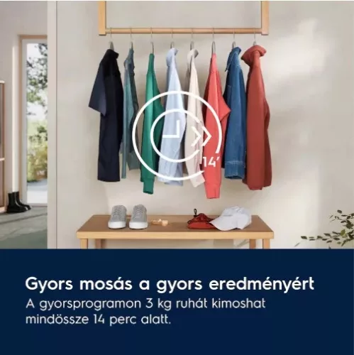 Electrolux EW6F2282E SensiCare 600 elöltöltős mosógép