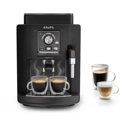 Krups EA4008E0 Serenity Black automata kávéfőző