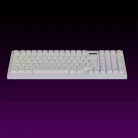 Avax GM03R PRO white gamer billentyűzet
