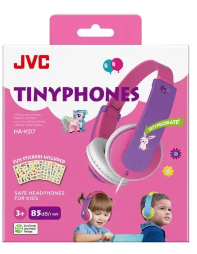 JVC HA-KD7-PN gyermek fejhallgató