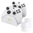 Venom VS2871 XBOX Series X & S fehér dupla töltőállomás + 2 db akkumulátor