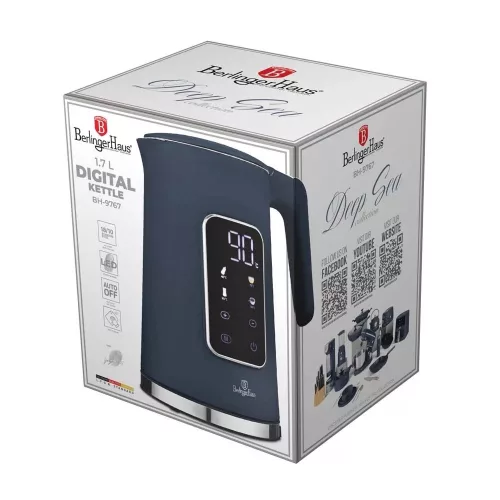 Berlinger Haus BH/9767 digitális elektromos vízforraló hőfok szabályozóval