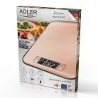 Adler AD3183 COPPER konyhai mérleg