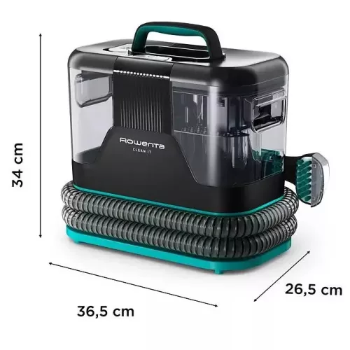 Rowenta IN5020F0 Clean It szőnyeg- és folttisztító, azúrkék/fekete