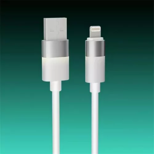 Avax Glowy USB-A - Lightning kábel, 1m (CB310)