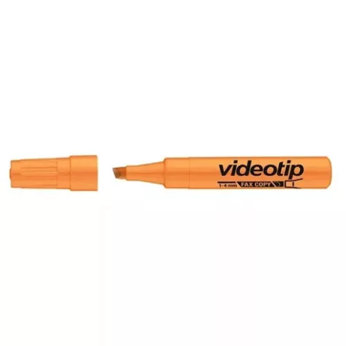 ICO "Videotip" szövegkiemelő, 1-4mm, narancssárga
