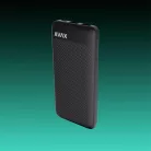 Avax PB220 Lighty+ 20000mAh powerbank USB-C (PD 3.0) + 2×USB-A, fekete