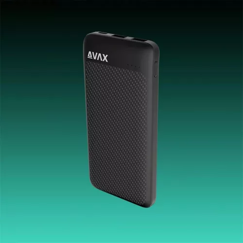 Avax PB220 Lighty+ 20000mAh powerbank USB-C (PD 3.0) + 2×USB-A, fekete