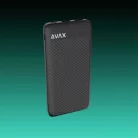 Avax PB220 Lighty+ 20000mAh powerbank USB-C (PD 3.0) + 2×USB-A, fekete