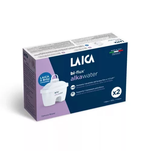 Laica K2MEC01 bi-flux Alkawater SLIM szűrőbetét 2 db-os