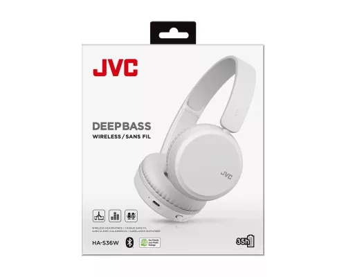 Jvc HA-S36W-W-U bluetooth fejhallgató